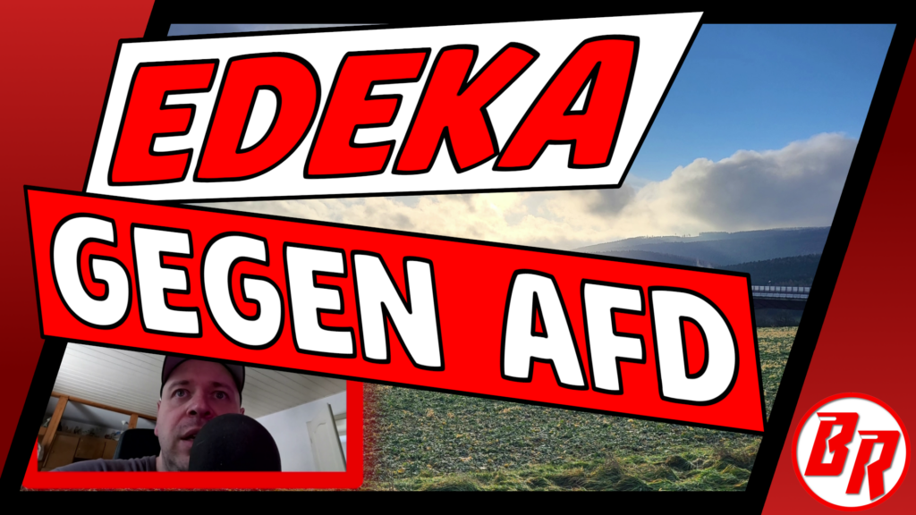 EDEKA schreibt Blau ist keine gut Wahl